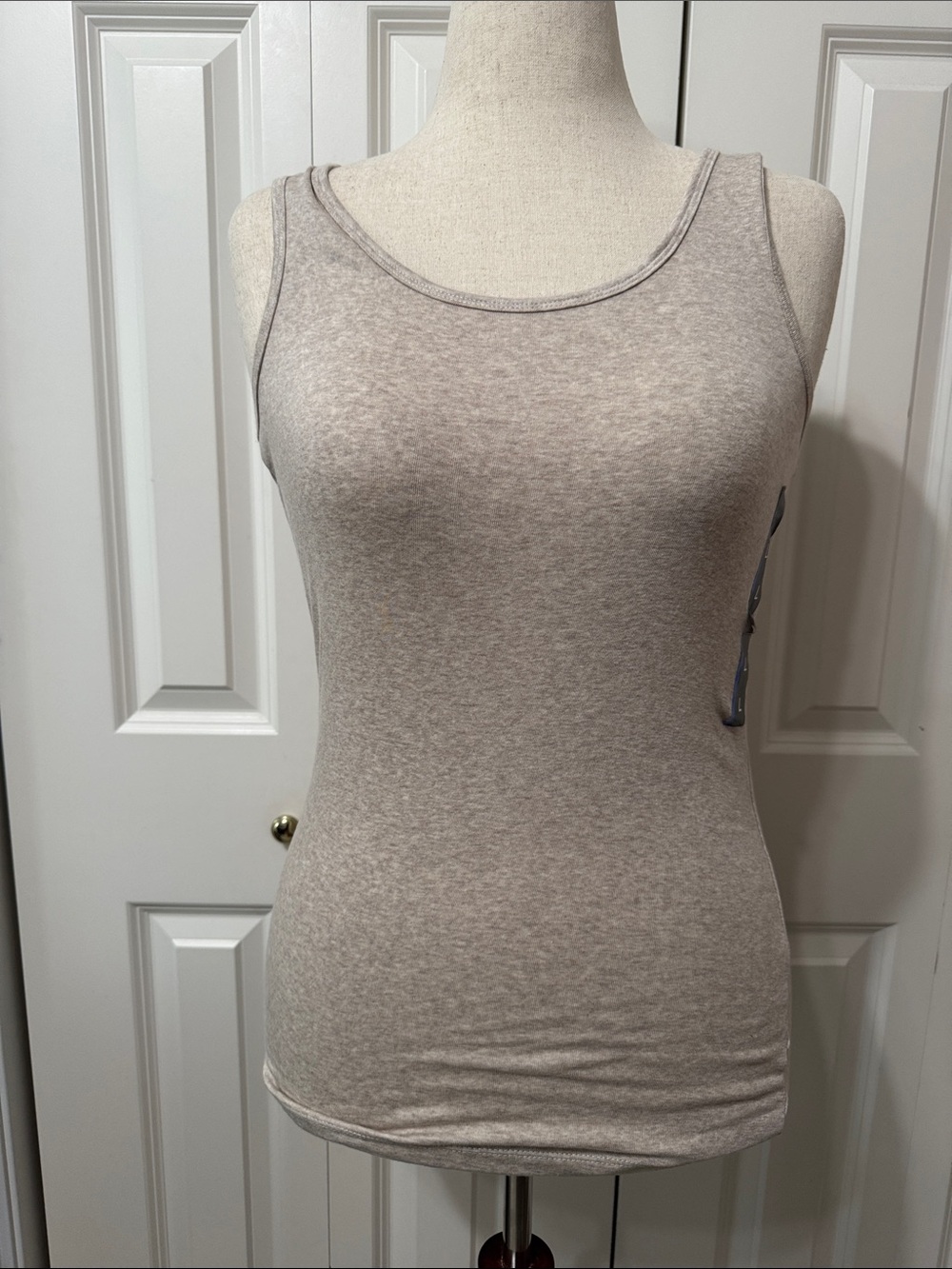 Mossimo Supply Co. women's tank top in light taupe